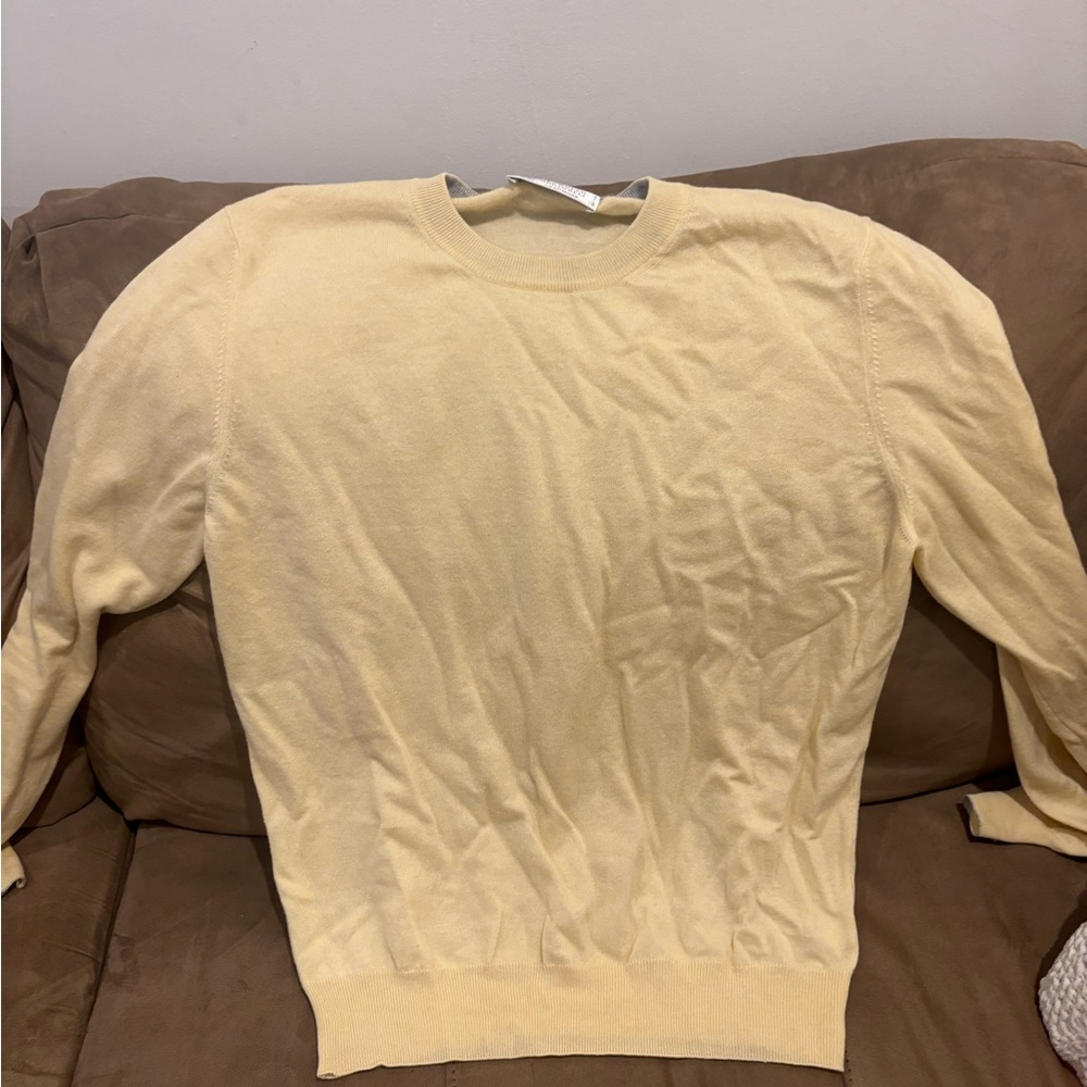 Brunello cucinelli 100 percent Italian cashmere sweater
